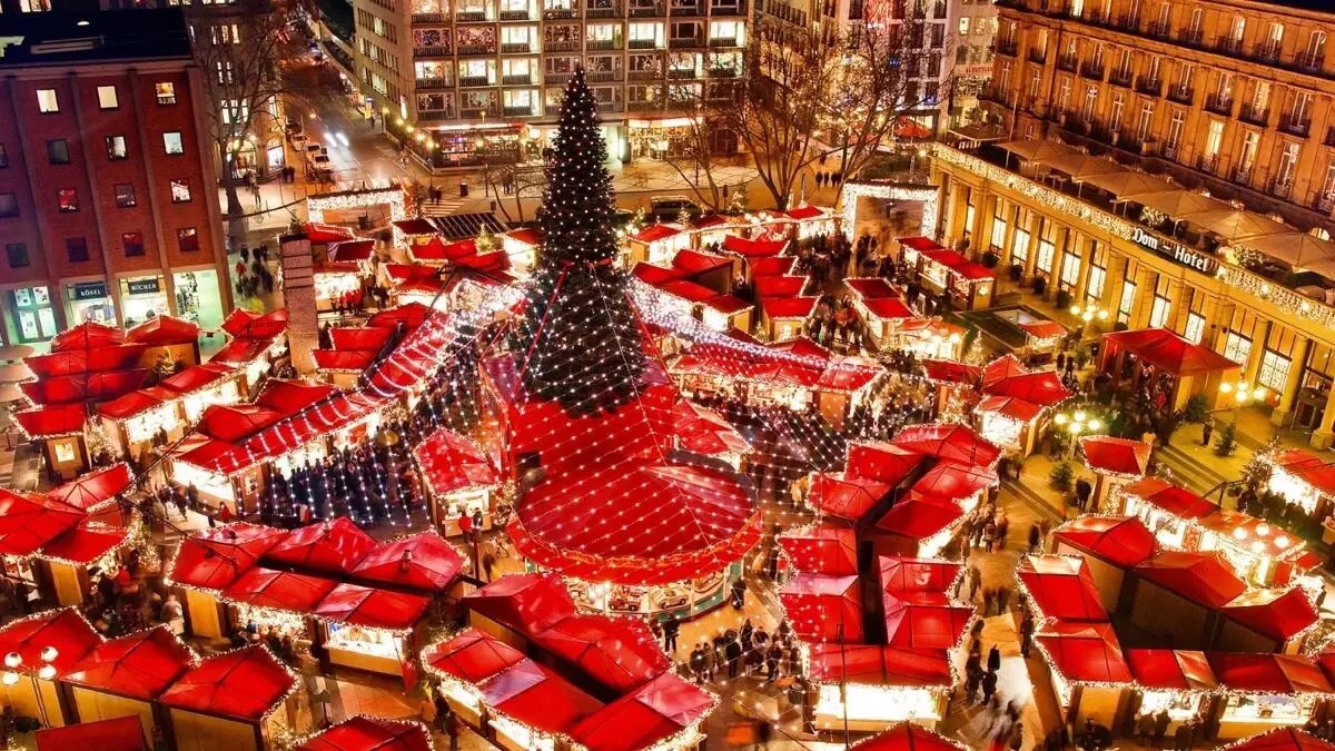 Dagtocht Kerstmarkt Düsseldorf
